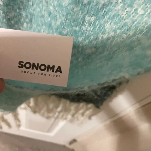 Sale! Sonoma Fringe Striped Scarf Wrap β Fall Colors β New with Tags - Picture 3 of 6